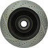 227.65104L by CENTRIC - Select Sport Drilled & Slotted Rotor, Left