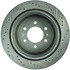 227.65102R by CENTRIC - Select Sport Drilled & Slotted Rotor, Right