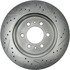 227.65119R by CENTRIC - Select Sport Drilled & Slotted Rotor, Right