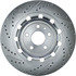 227.65136L by CENTRIC - Select Sport Drilled & Slotted Rotor, Left