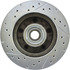 227.66017L by CENTRIC - Select Sport Drilled & Slotted Rotor, Left