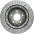 227.66036L by CENTRIC - Select Sport Drilled & Slotted Rotor, Left