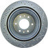 227.66052R by CENTRIC - Select Sport Drilled & Slotted Rotor, Right