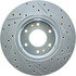 227.66053R by CENTRIC - Select Sport Drilled & Slotted Rotor, Right