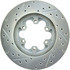 227.66056L by CENTRIC - Select Sport Drilled & Slotted Rotor, Left