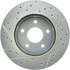 227.67042L by CENTRIC - Select Sport Drilled & Slotted Rotor, Left