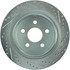 227.67054R by CENTRIC - Select Sport Drilled & Slotted Rotor, Right