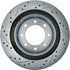 227.67062L by CENTRIC - Select Sport Drilled & Slotted Rotor, Left