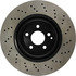 228.35038 by CENTRIC - C-Tek Standard Drilled Brake Rotor