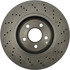 228.35062 by CENTRIC - C-Tek Standard Drilled Brake Rotor