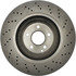 228.35049 by CENTRIC - C-Tek Standard Drilled Brake Rotor