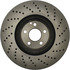 228.35065 by CENTRIC - C-Tek Standard Drilled Brake Rotor