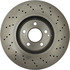 228.35064 by CENTRIC - C-Tek Standard Drilled Brake Rotor