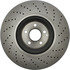 228.35066 by CENTRIC - C-Tek Standard Drilled Brake Rotor