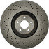 228.35068 by CENTRIC - C-Tek Standard Drilled Brake Rotor