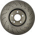 228.35069 by CENTRIC - C-Tek Standard Drilled Brake Rotor