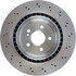 228.35076 by CENTRIC - C-Tek Standard Drilled Brake Rotor