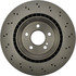 228.35077 by CENTRIC - C-Tek Standard Drilled Brake Rotor