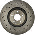 228.35086 by CENTRIC - C-Tek Standard Drilled Brake Rotor