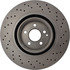 228.35095 by CENTRIC - C-Tek Standard Drilled Brake Rotor