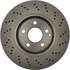 228.35109 by CENTRIC - C-Tek Standard Drilled Brake Rotor