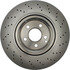 228.35099 by CENTRIC - C-Tek Standard Drilled Brake Rotor