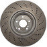 228.35118 by CENTRIC - C-Tek Standard Drilled Brake Rotor