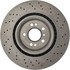 228.35126 by CENTRIC - C-Tek Standard Drilled Brake Rotor