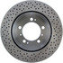 Centric 228.37041 Disc Brake Rotor C-Tek Standard Drilled Brake Rotor
