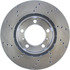 228.37046 by CENTRIC - C-Tek Standard Drilled Brake Rotor