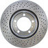 228.37045 by CENTRIC - C-Tek Standard Drilled Brake Rotor