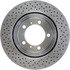 228.37047 by CENTRIC - C-Tek Standard Drilled Brake Rotor