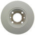 320.04000F by CENTRIC - Disc Brake Rotor - Slotted, Solid, with Full Coating
