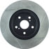 Centric 126.44040CSR Disc Brake Rotor Cryo Sport Slotted Rotor, Right