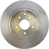 Centric 126.42049CSL Disc Brake Rotor Cryo Sport Slotted Rotor, Left