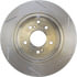 Centric 126.42049CSR Disc Brake Rotor Cryo Sport Slotted Rotor, Right