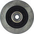 Centric 126.65080SL Disc Brake Rotor and Hub Assembly StopTech Sport Slotted