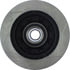 Centric 126.65072CSR Disc Brake Rotor and Hub Assembly Cryo Sport Slotted Rotor, Right