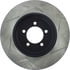 Centric 126.65094CSR Disc Brake Rotor Cryo Sport Slotted Rotor, Right