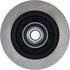 Centric 126.65104CSL Disc Brake Rotor and Hub Assembly Cryo Sport Slotted Rotor, Left