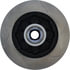 Centric 126.66027CSR Disc Brake Rotor and Hub Assembly Cryo Sport Slotted Rotor, Right
