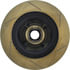 Centric 126.66023CSR Disc Brake Rotor and Hub Assembly Cryo Sport Slotted Rotor, Right