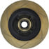 Centric 126.66023SL Disc Brake Rotor and Hub Assembly StopTech Sport Slotted