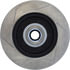 Centric 126.66025CSL Disc Brake Rotor and Hub Assembly Cryo Sport Slotted Rotor, Left