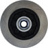 Centric 126.66027CSL Disc Brake Rotor and Hub Assembly Cryo Sport Slotted Rotor, Left
