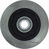 Centric 126.67030SR Disc Brake Rotor and Hub Assembly StopTech Sport Slotted