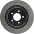 Centric 126.67037CSR Disc Brake Rotor Cryo Sport Slotted Rotor, Right