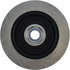 Centric 126.67040CSR Disc Brake Rotor and Hub Assembly Cryo Sport Slotted Rotor, Right