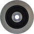 Centric 126.67040SL Disc Brake Rotor and Hub Assembly StopTech Sport Slotted