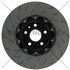126.62166 by CENTRIC - Centric Premium OE Style Slotted Brake Rotor